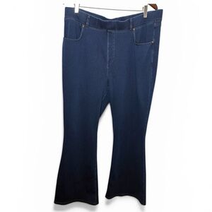 IUGA Bell Bottom Stretchy Pull on Jean leggings  w/Tummy Control